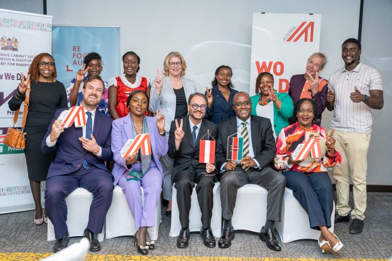 H.E Ambassador Christian Fellner, Ambassador Valerie Rugene and others